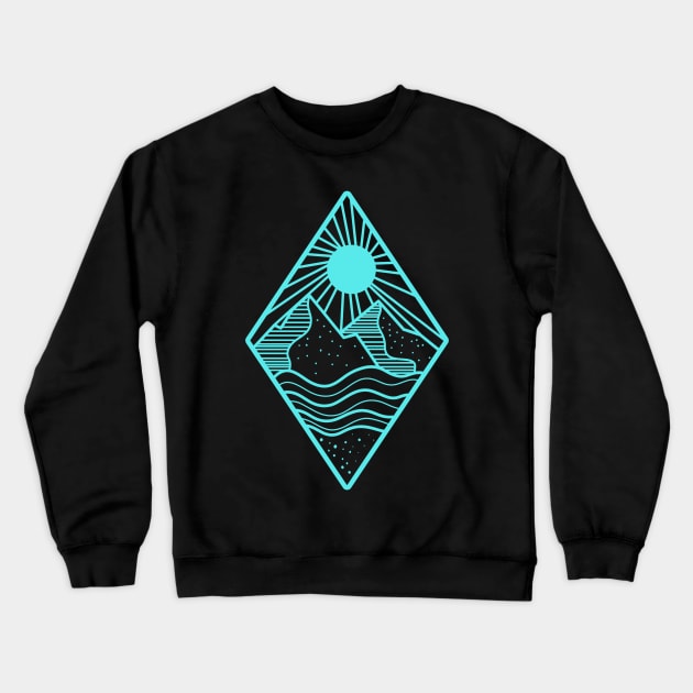 mountain Crewneck Sweatshirt by donipacoceng